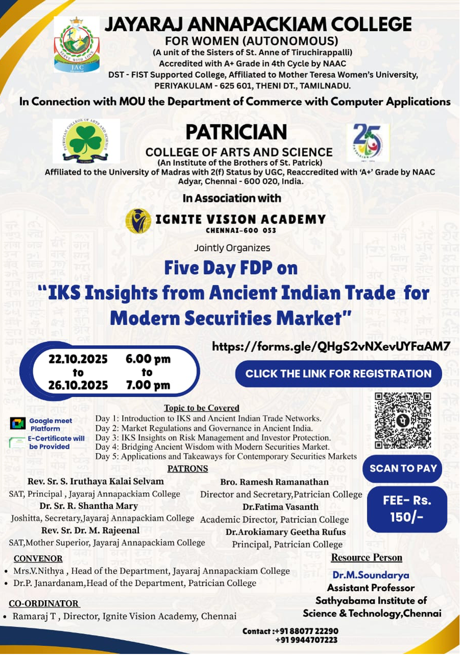 Flyer for IKS Insights FDP